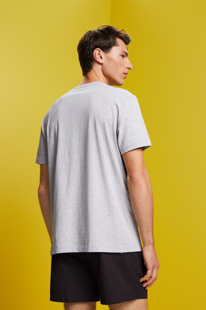 Bedrucktes T-Shirt aus Slub-Jersey