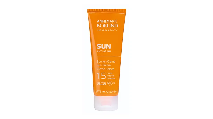 ANNEMARIE BÖRLIND SUN ANTI-AGING Sonnen-Creme LSF 15 75 ml
