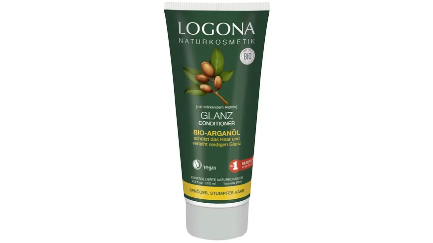 LOGONA Glanz Conditioner Bio-Arganöl 200 ml