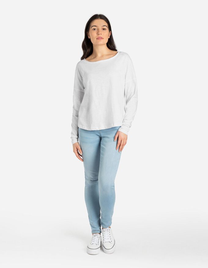 Langarmshirt - Baumwolle