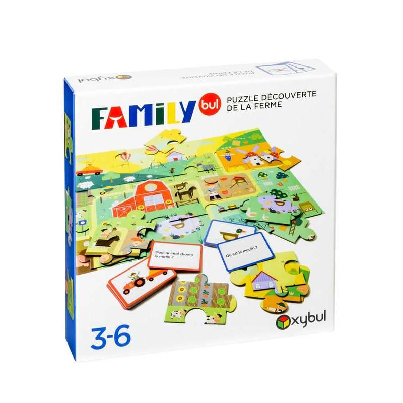 Puzzle découverte de la ferme 30 pièces Oxybul