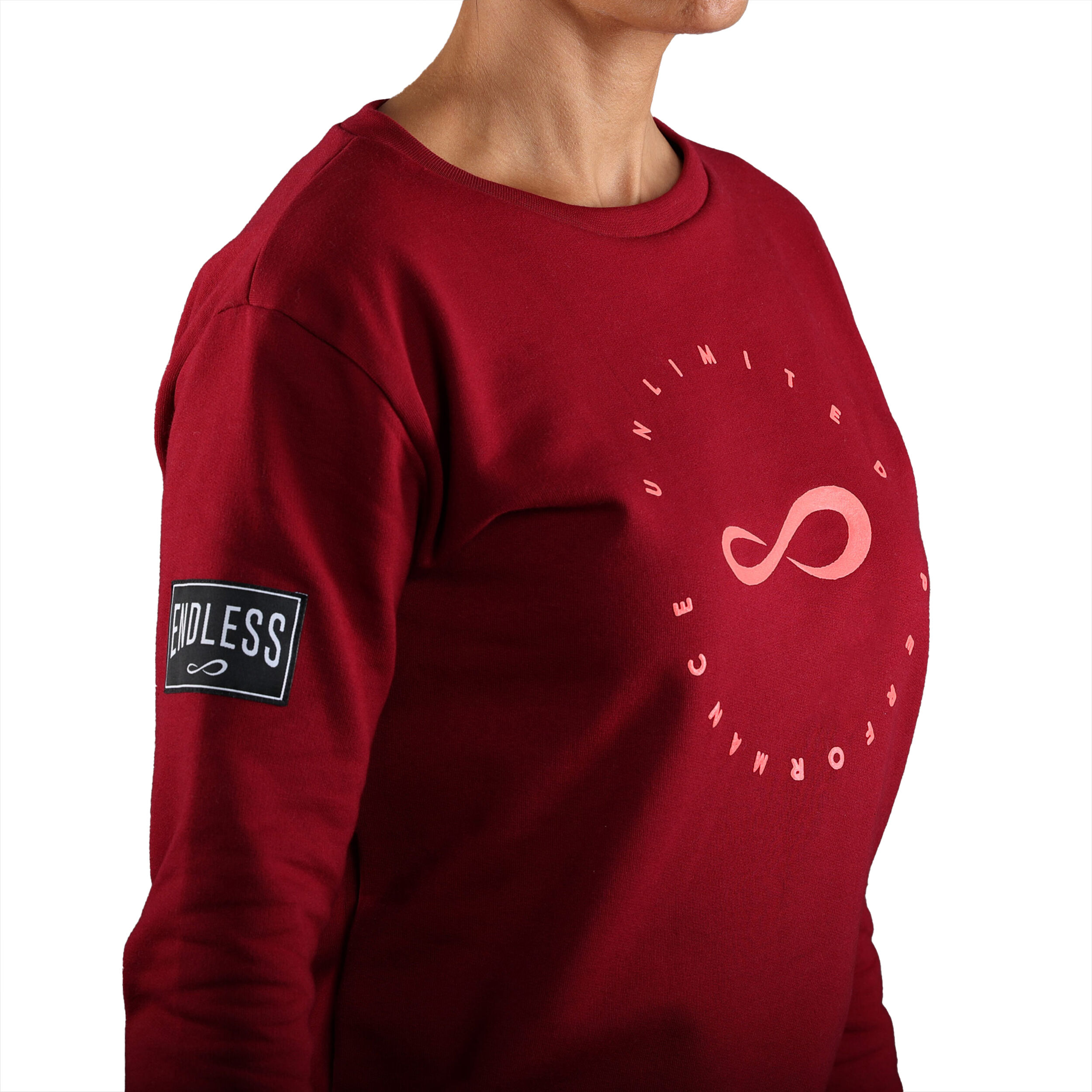Inner Sweatshirt Damen - Rot