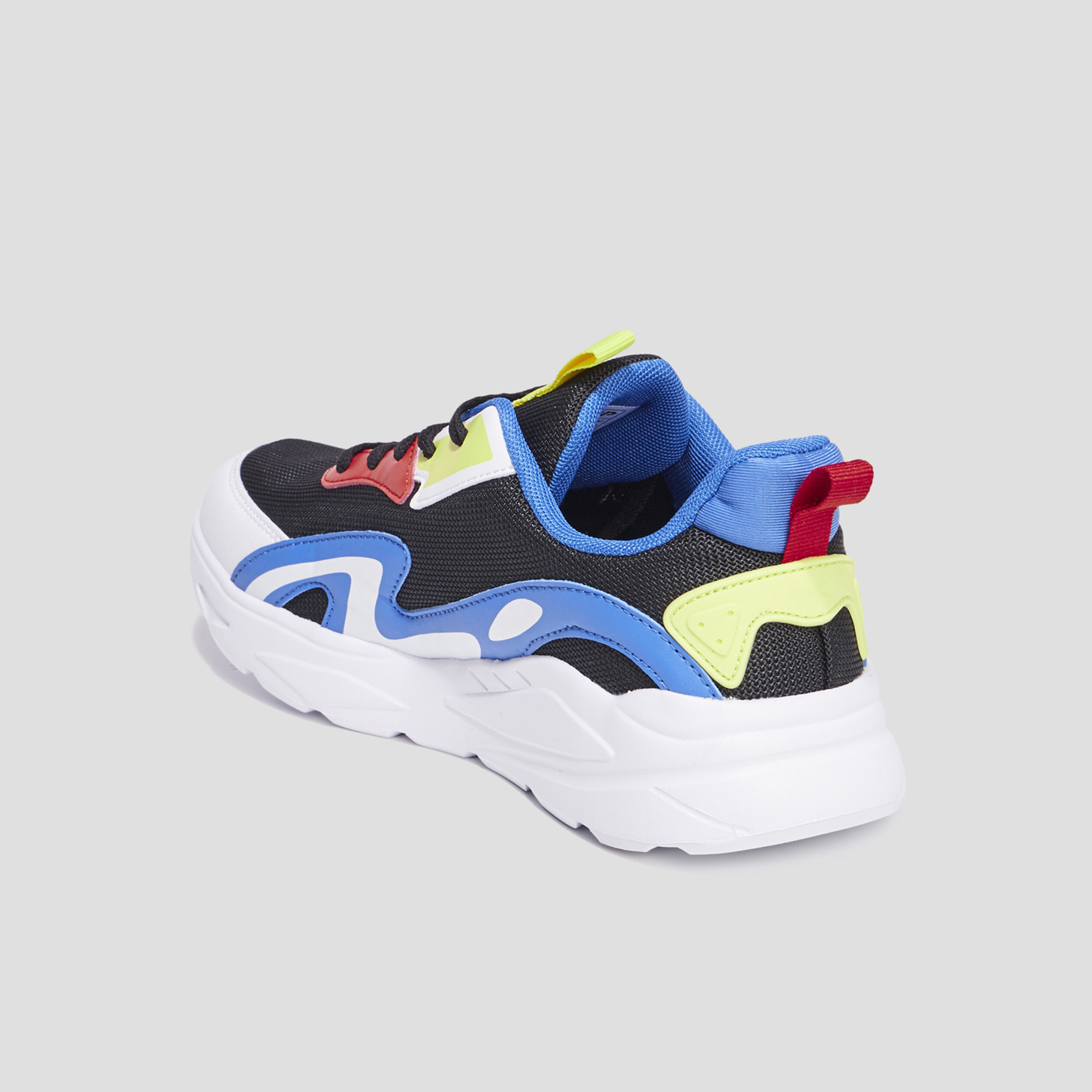 Baskets running à lacets Roula multicolore homme | La Halle