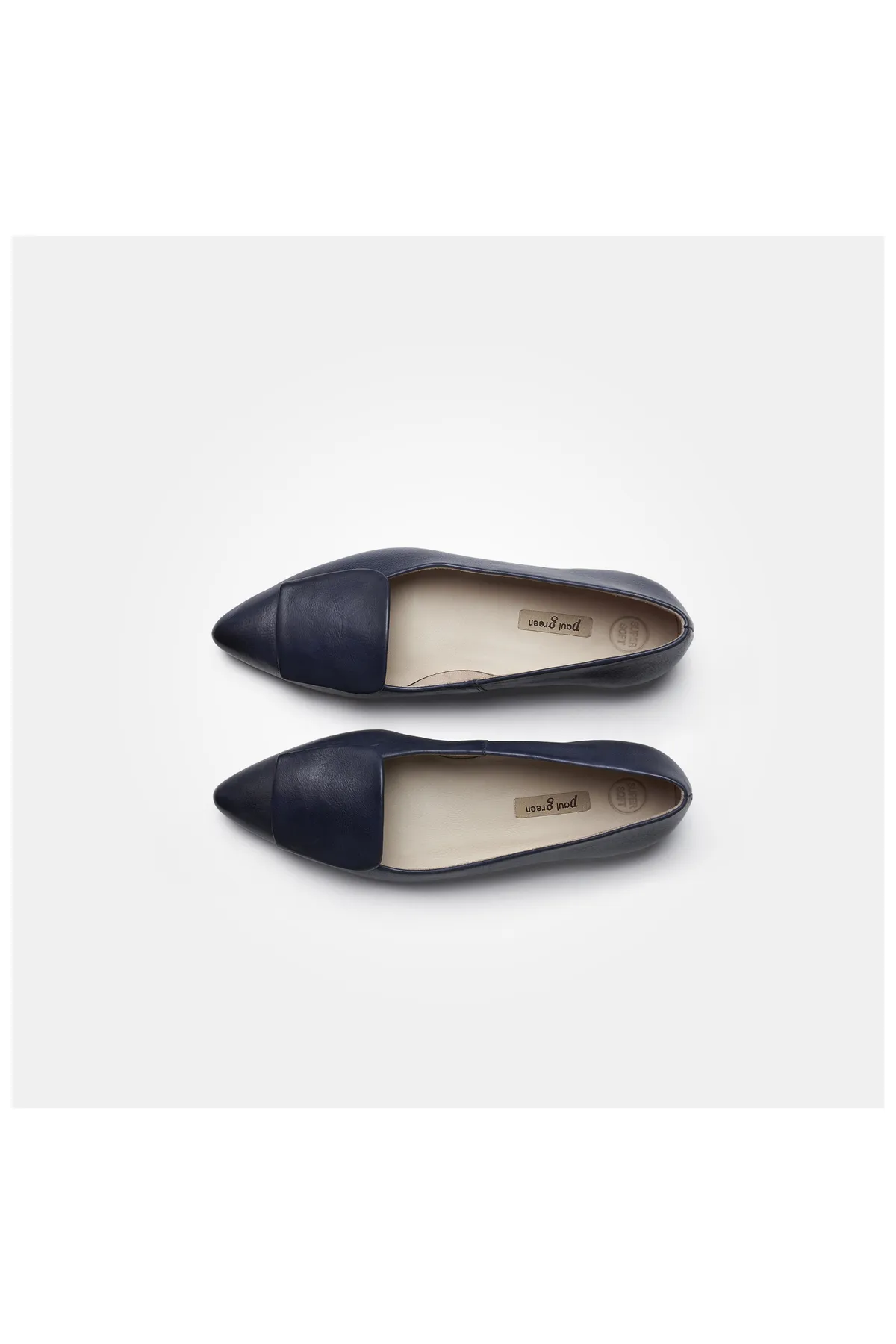 Paul Green  Ballerina - Blau - Flacher Absatz