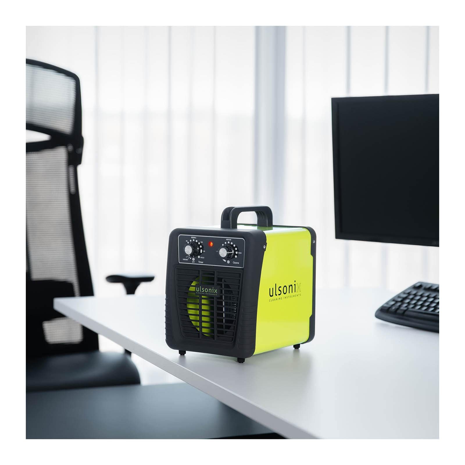 Ulsonix Luftreiniger Ozongenerator Eco 10000 mg/h - Ozongerät Ozon Luftreiniger 95 W Timer