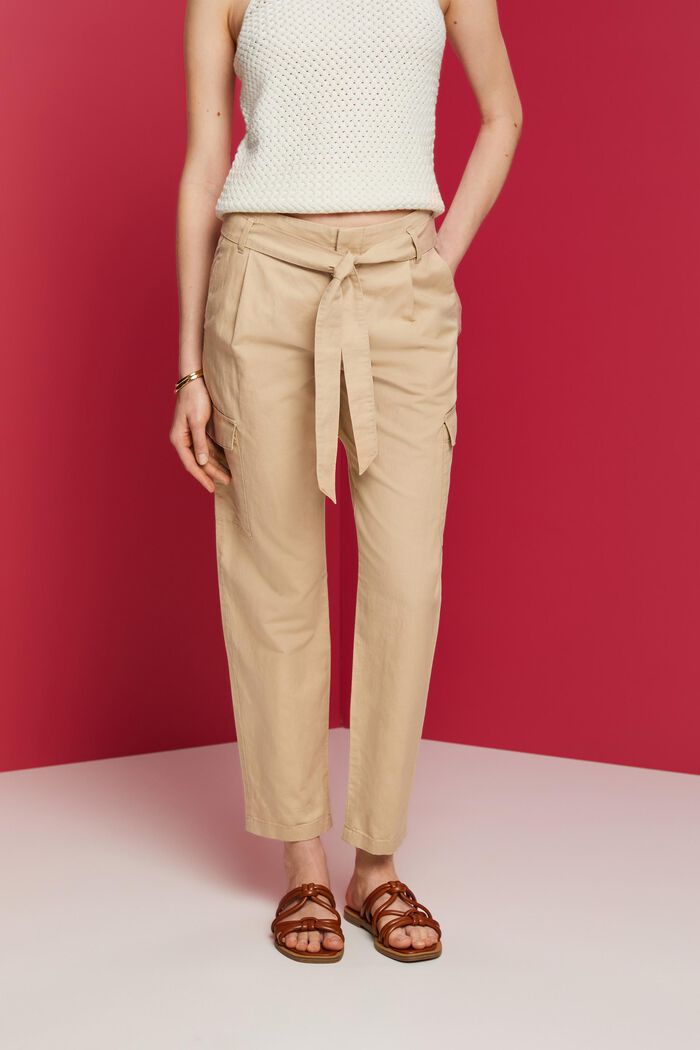 Cargohose mit Gürtel