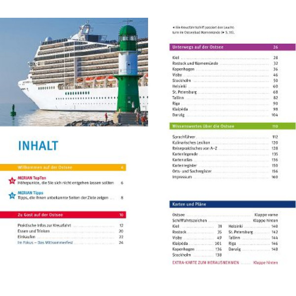 MERIAN live! Reiseführer Kreuzfahrt Ostsee - Reiseführer