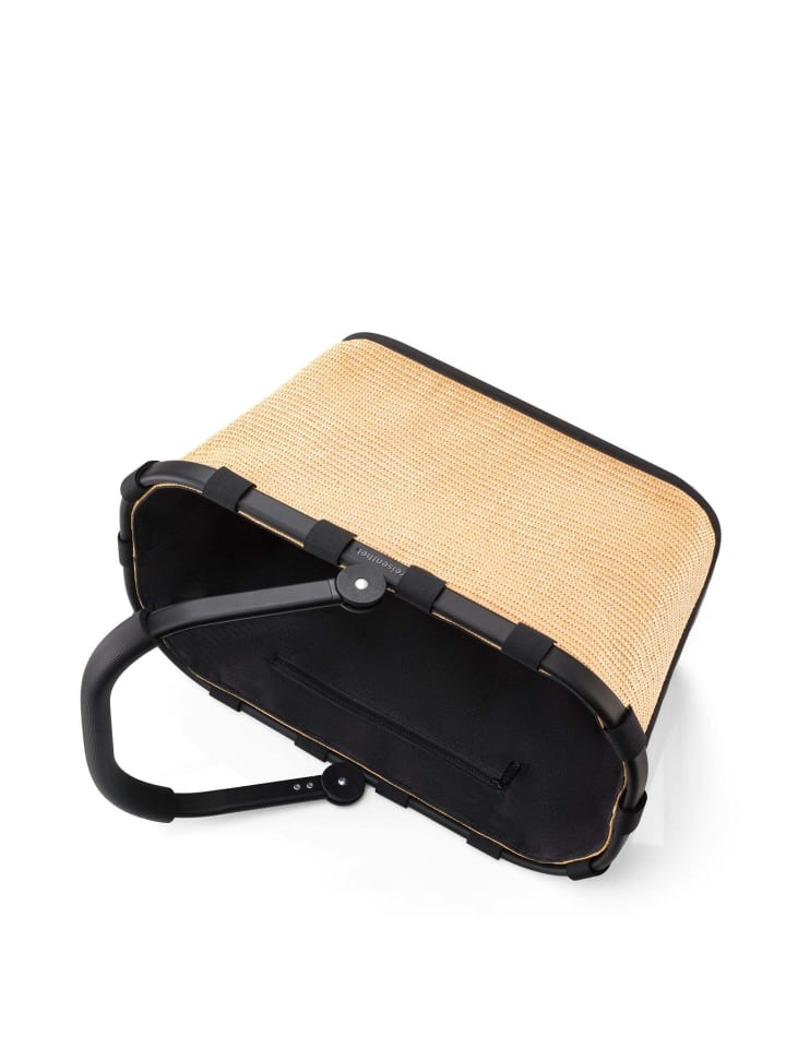 Reisenthel carrybag - Einkaufskorb (frame twist powder blue) in frame raffia black günstig kaufen onesize
