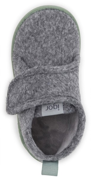 Igor ~ Homie Fleece Hausschuh ~ Grau/Grün