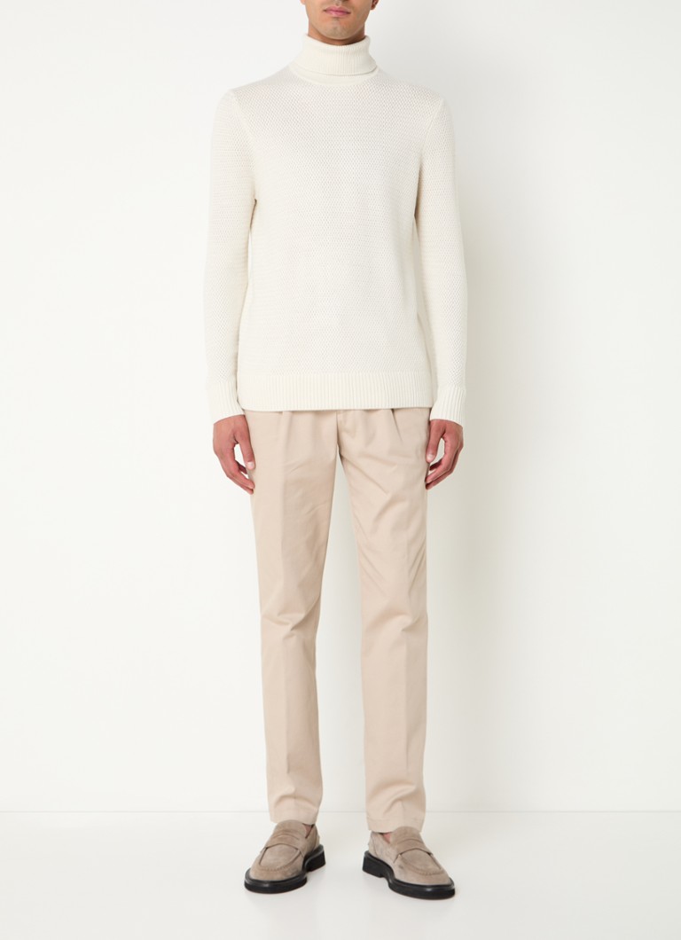 Pulover Strellson Hamilton Fine Knit cu guler înalt