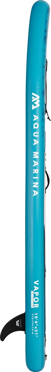 PureHaven Aqua Marina All-Around SUP Board 315x79 cm mit Reißverschlussrucksack Double Action-Pumpe LIQUID AIR Paddel Einschub-Mittelfinne Sicherheitsleine Blau
