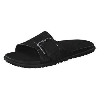 UGG Solivan Buckle Slide in schwarz