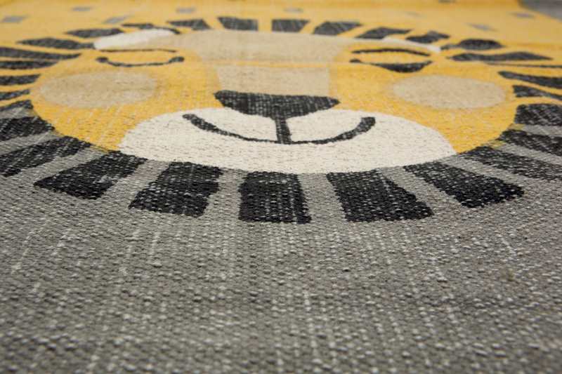 Tapis motif lion 110x170cm BABA