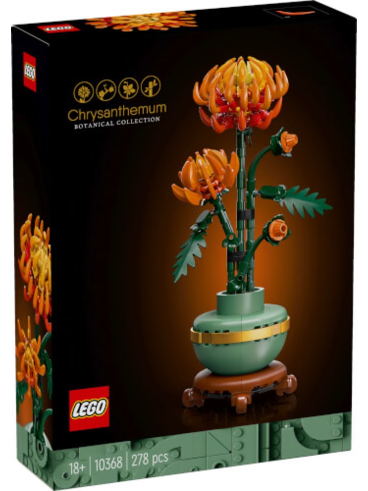 LEGO Bausteine Set Icons Botanical Chrysantheme, ab 18 Jahre günstig kaufen onesize