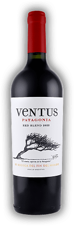 Bodega Del Fin Del Mundo, Ventus, Merlot, Malbec, Cabernet Sauvignon, Red Blend, 2022, Patagonien  Bodega Del Fin Del Mundo, Ventus, Merlot, Malbec, Cabernet Sauvignon, Red Blend, 2022, Patagonien   Jahrgang 2022 - 0,75	 Liter - Vol 14%
