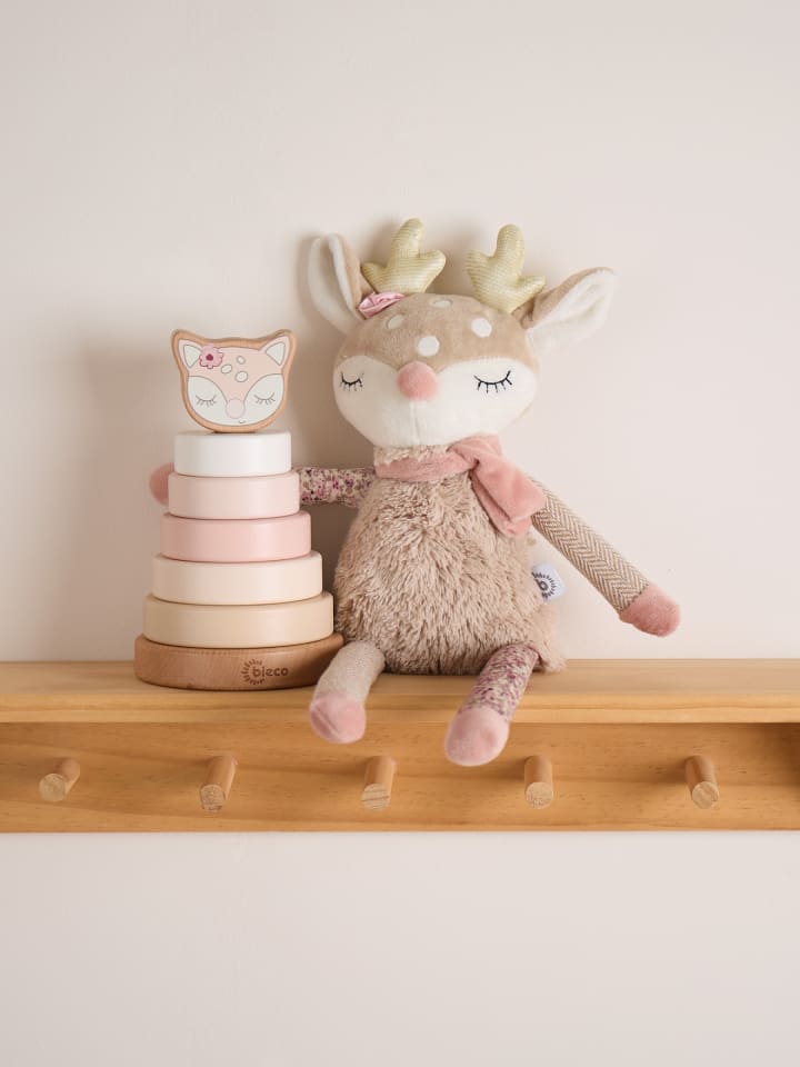 Bieco Spielwaren Kuscheltier Großes Reh - ab Geburt in Beige günstig kaufen onesize