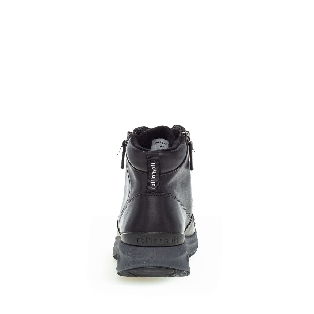 rollingsoft Schnürstiefelette schwarz