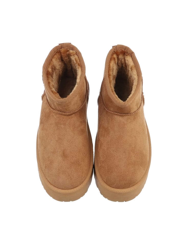Ital-Design Stiefelette in Camel günstig kaufen