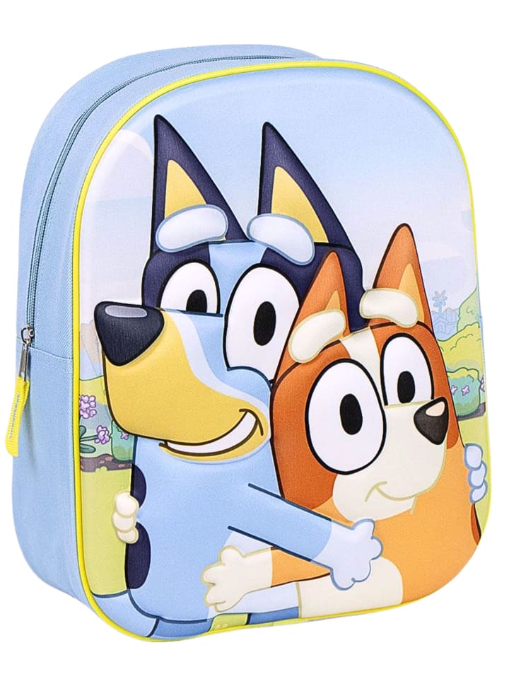 Bluey Kinderrucksack Bluey 3D (H) 31 cm in Hellblau günstig kaufen 31