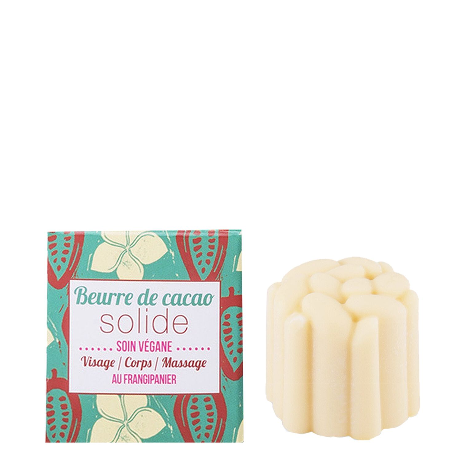 Lamazuna Beurre de Cacao Solide A L'huile De Baobab & Au Frangipanier