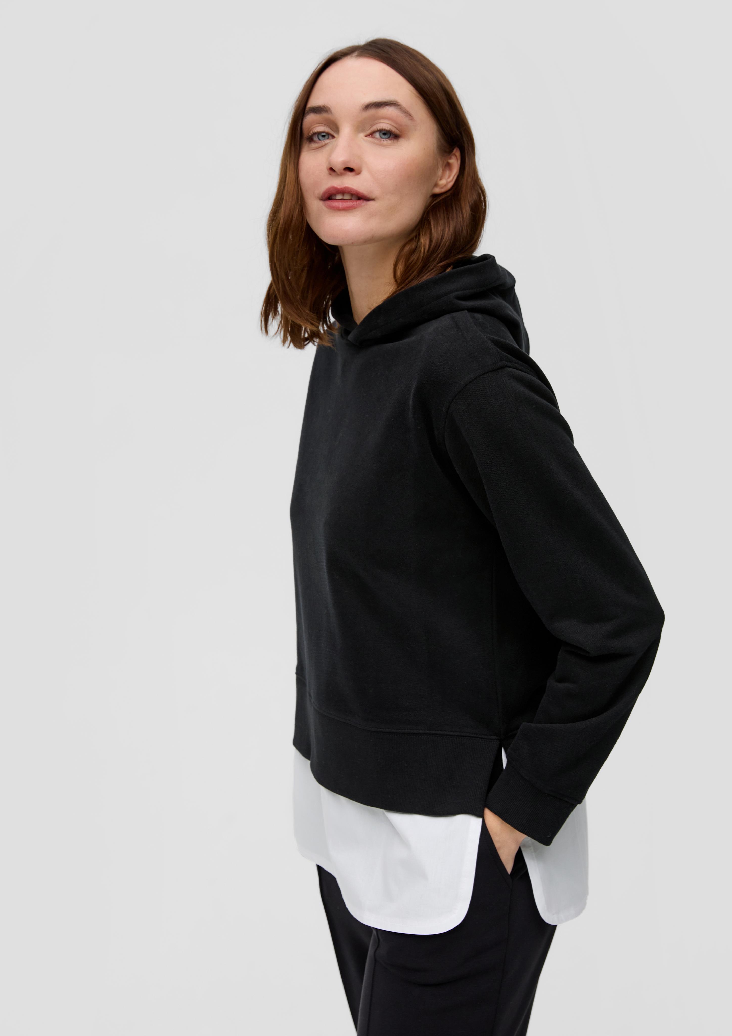 Sweatshirt mit Layering-Detail  2152047-9999