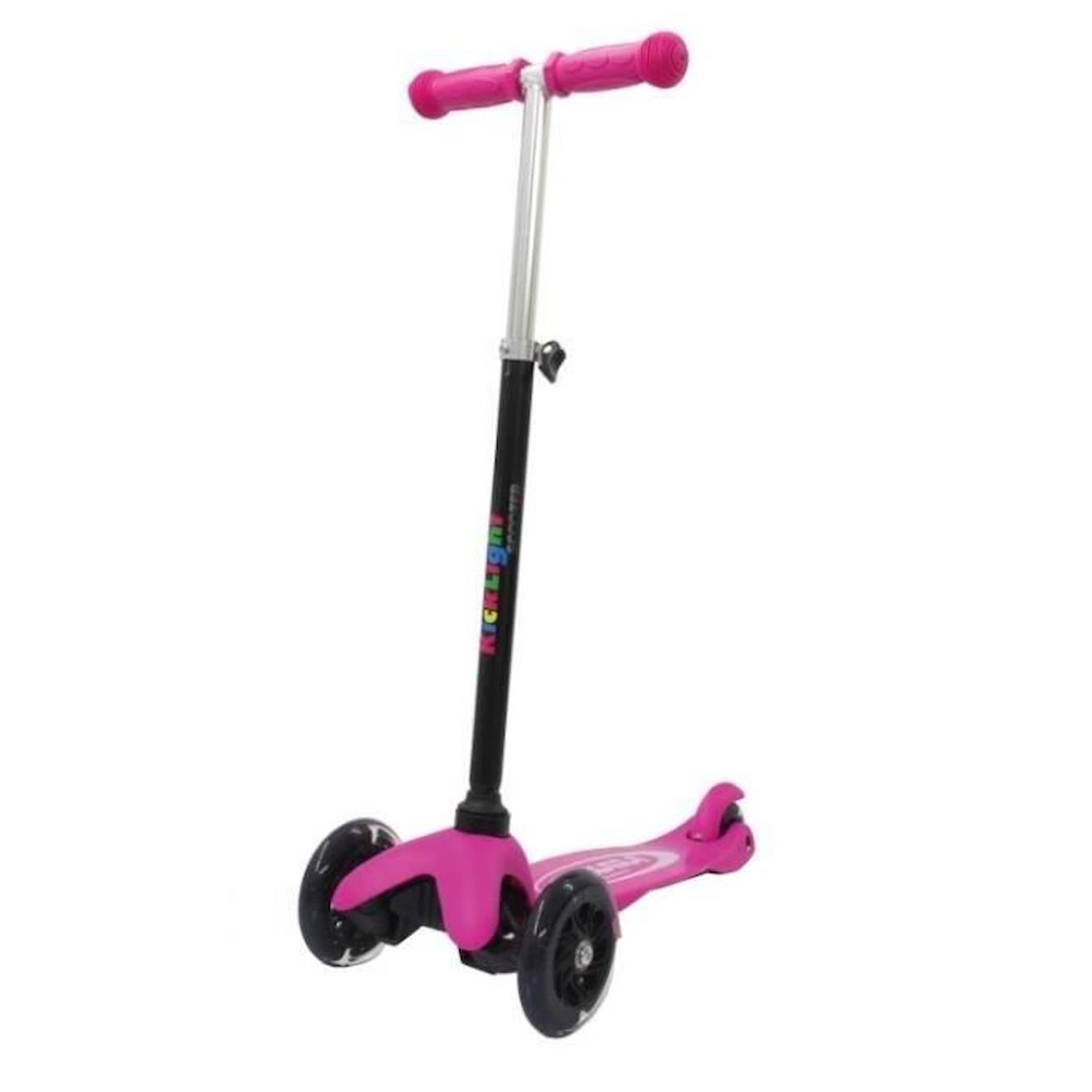 Jamara Scooter Marchepied Pour Enfant Junior Frein à pied Rose rose