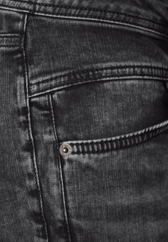 Street One Casual Fit Jeans in Grau