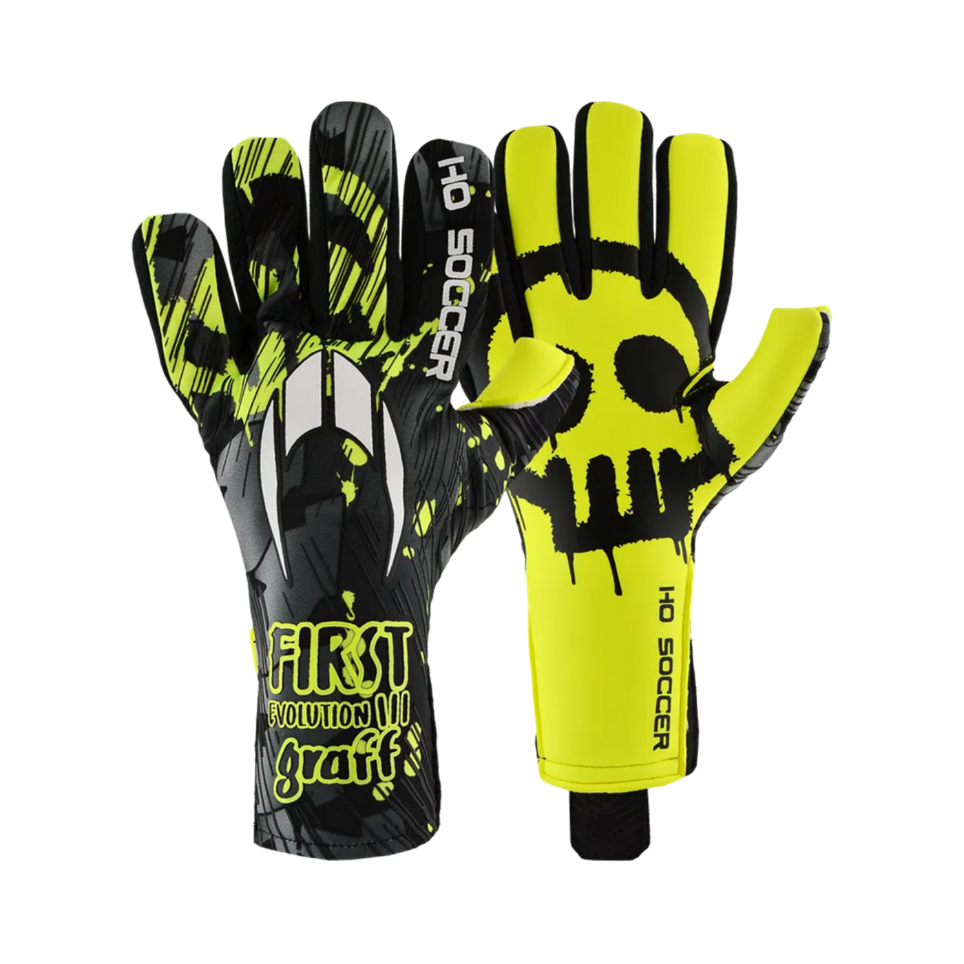 HO Soccer First Evolution III TW-Handschuhe Grün