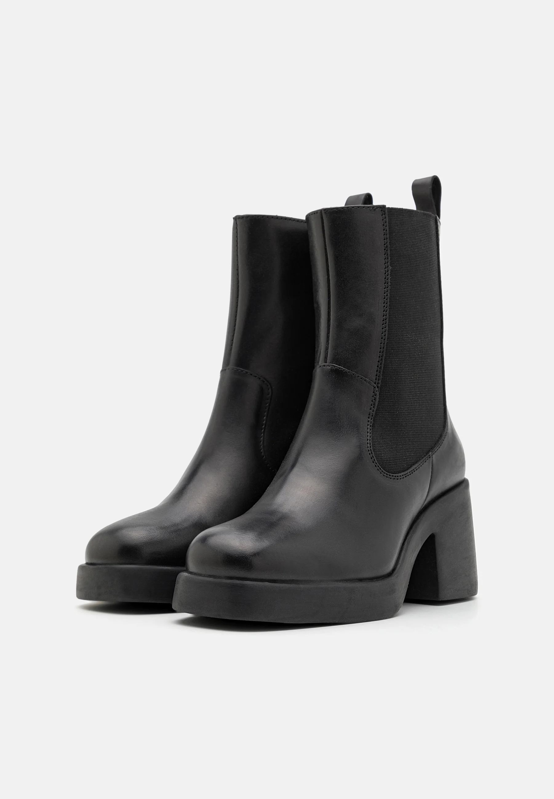 Zign LEATHER - Botines con plataforma