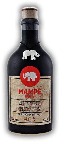 Mampe's Bittere Tropfen Mampe's Bittere Tropfen  0,5	 Liter - Vol 45%
