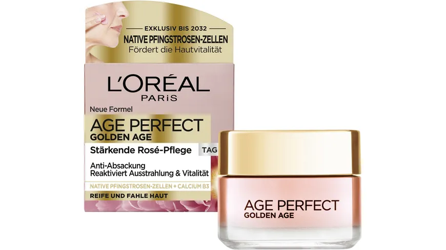 L'Oréal Paris Dermo Age Perfect Golden Age Tag 50ml festigende rosé-creme 50 ml
