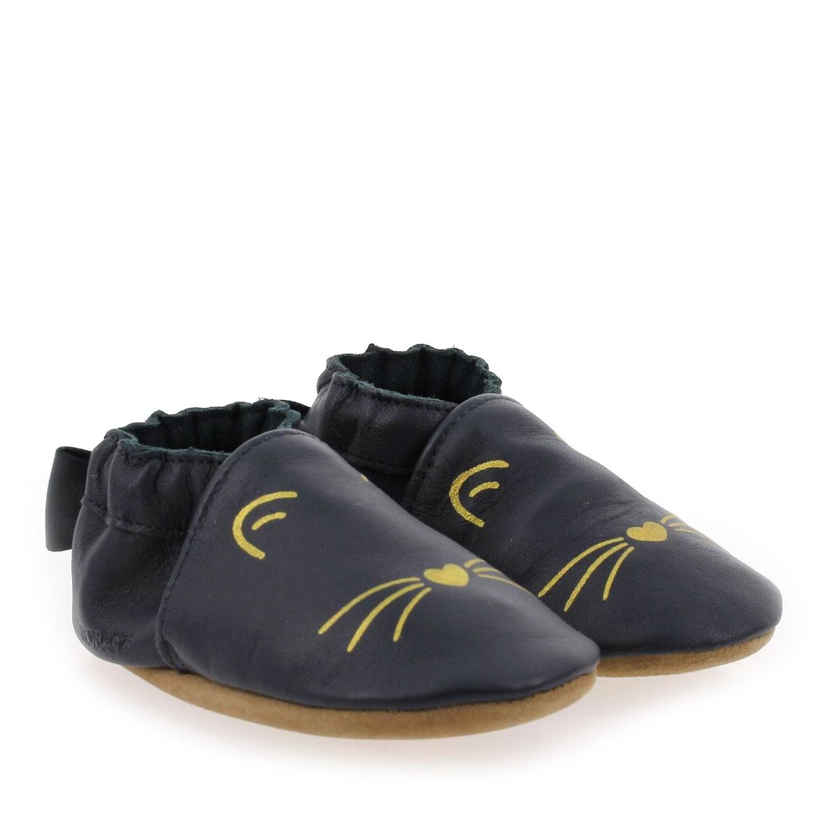 Robeez  GOLDY CAT - Marine Jaune