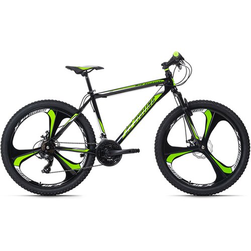 MTB-HARDTAIL MOUNTAINBIKE HARDTAIL 26 ZOLL SHARP SCHWARZ-GR?N