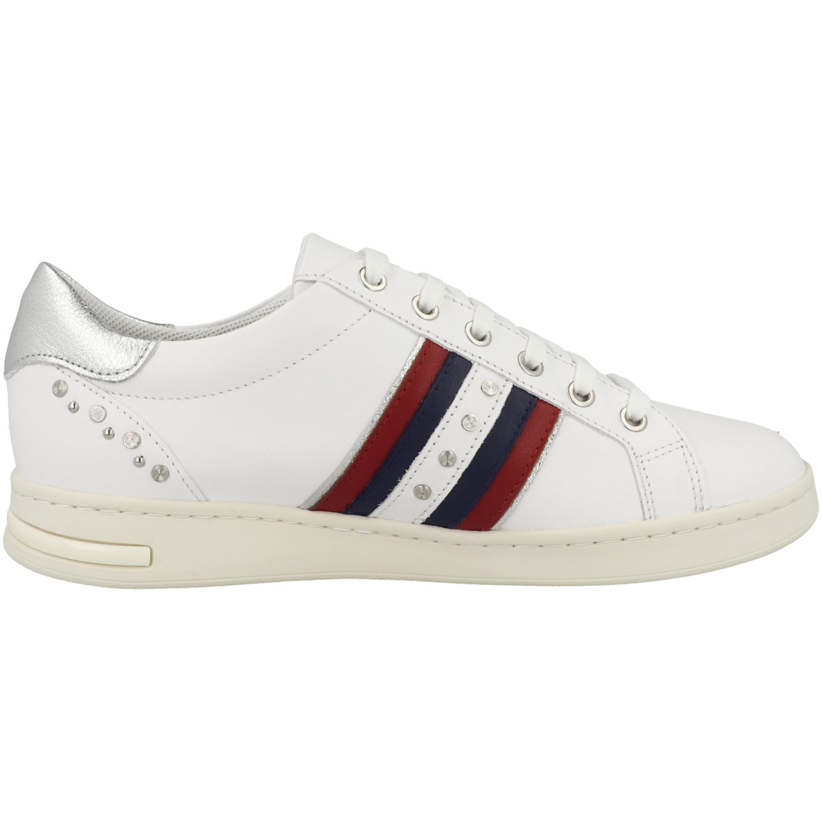 Geox D Jaysen A Sneaker Low weiss