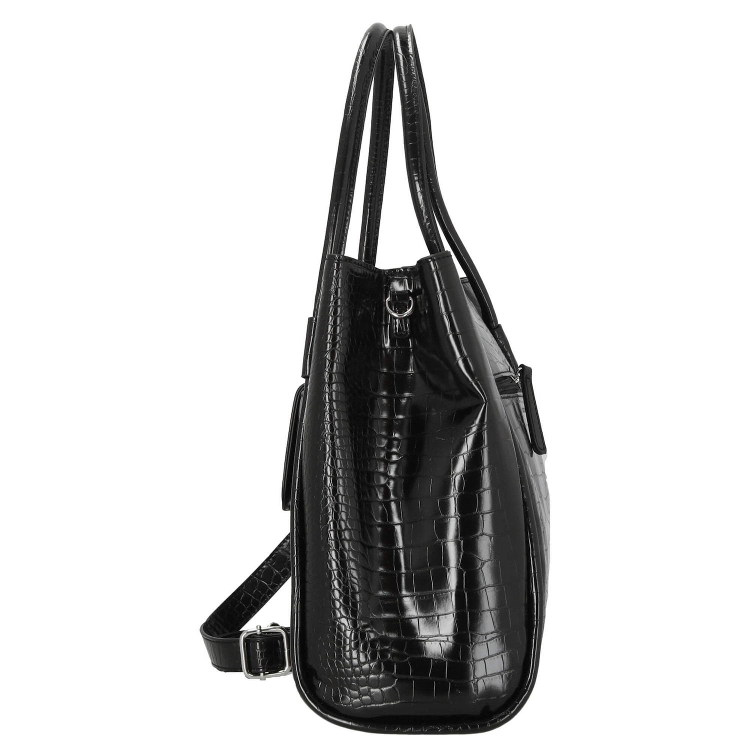 Croco - Henkeltasche Synthetik