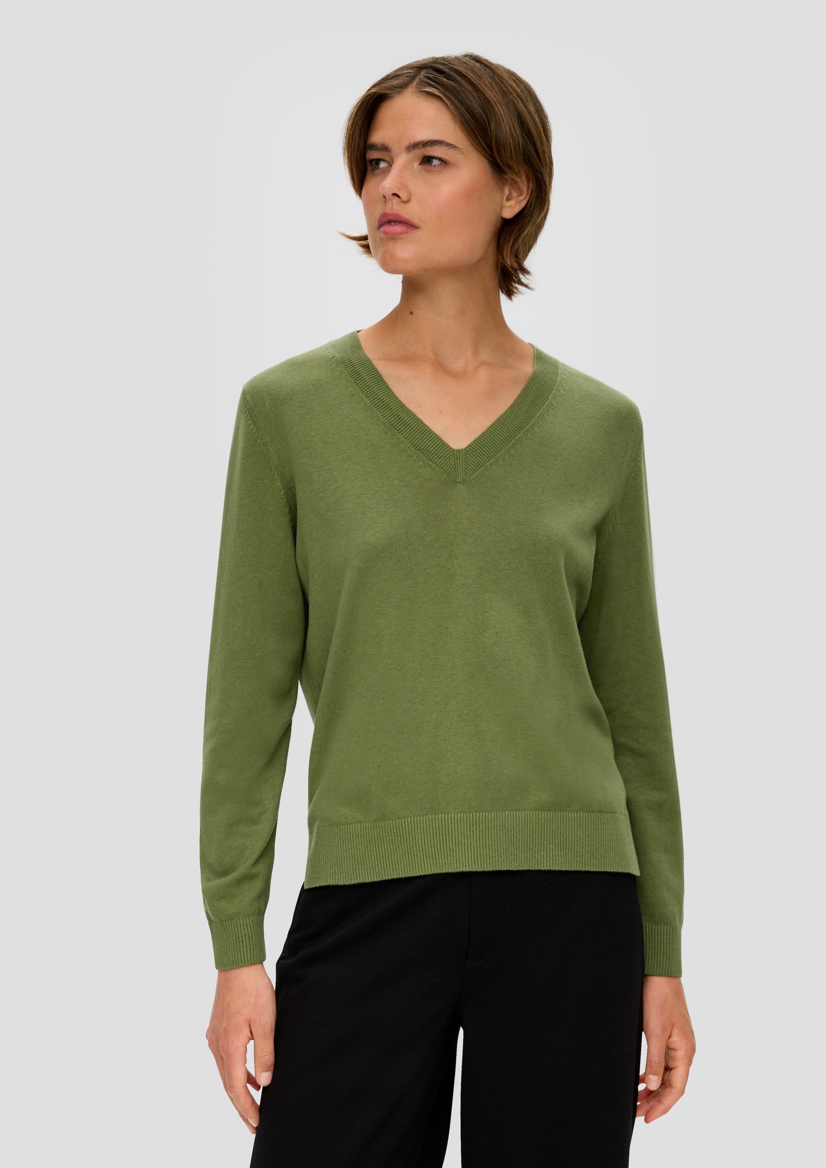 Strickpullover aus Viskosemix  2135255-7834