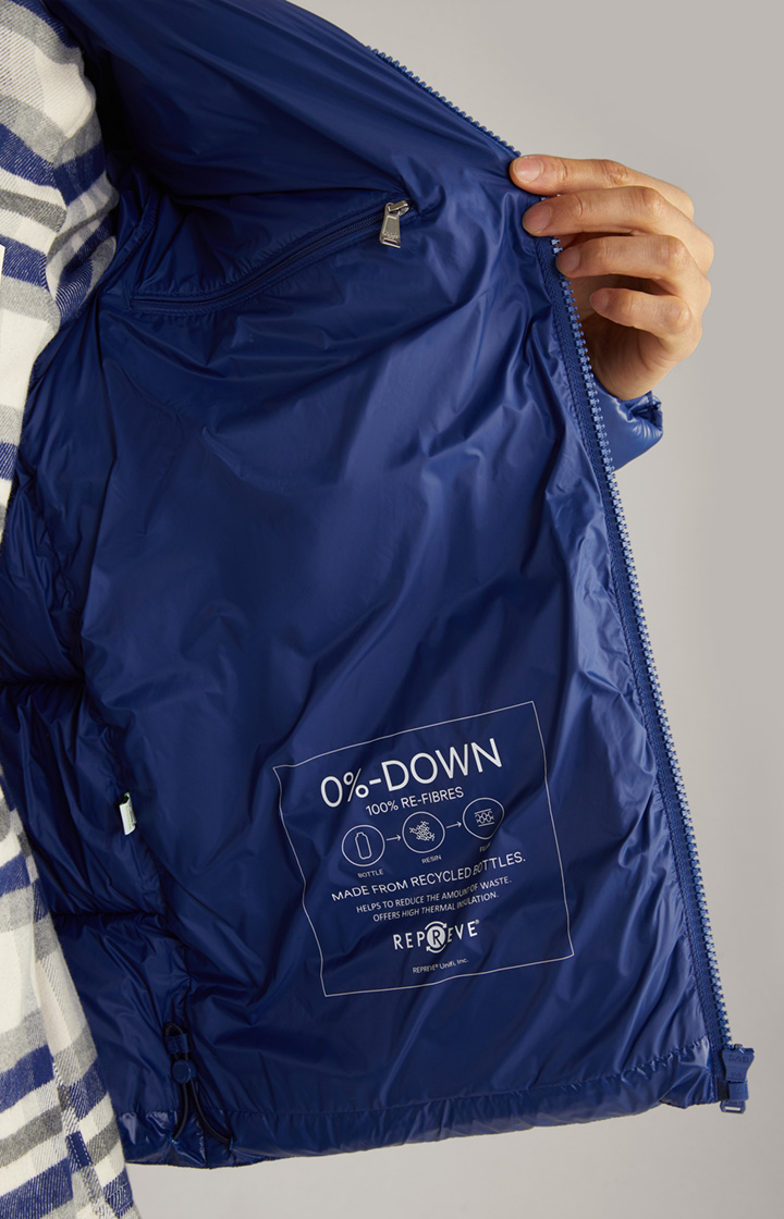 Steppjacke Joshas in Blau