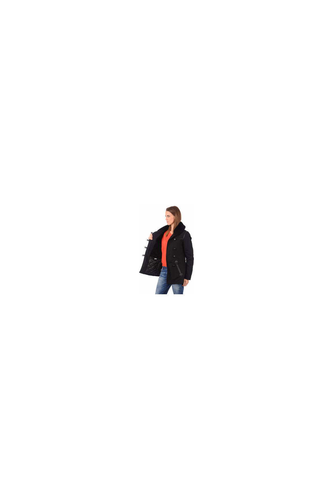 La Canadienne Parkas Femme couleur noir