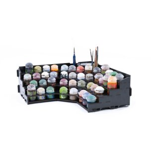 Black Paint Rack: Eck Farbregal Top (Citadel)