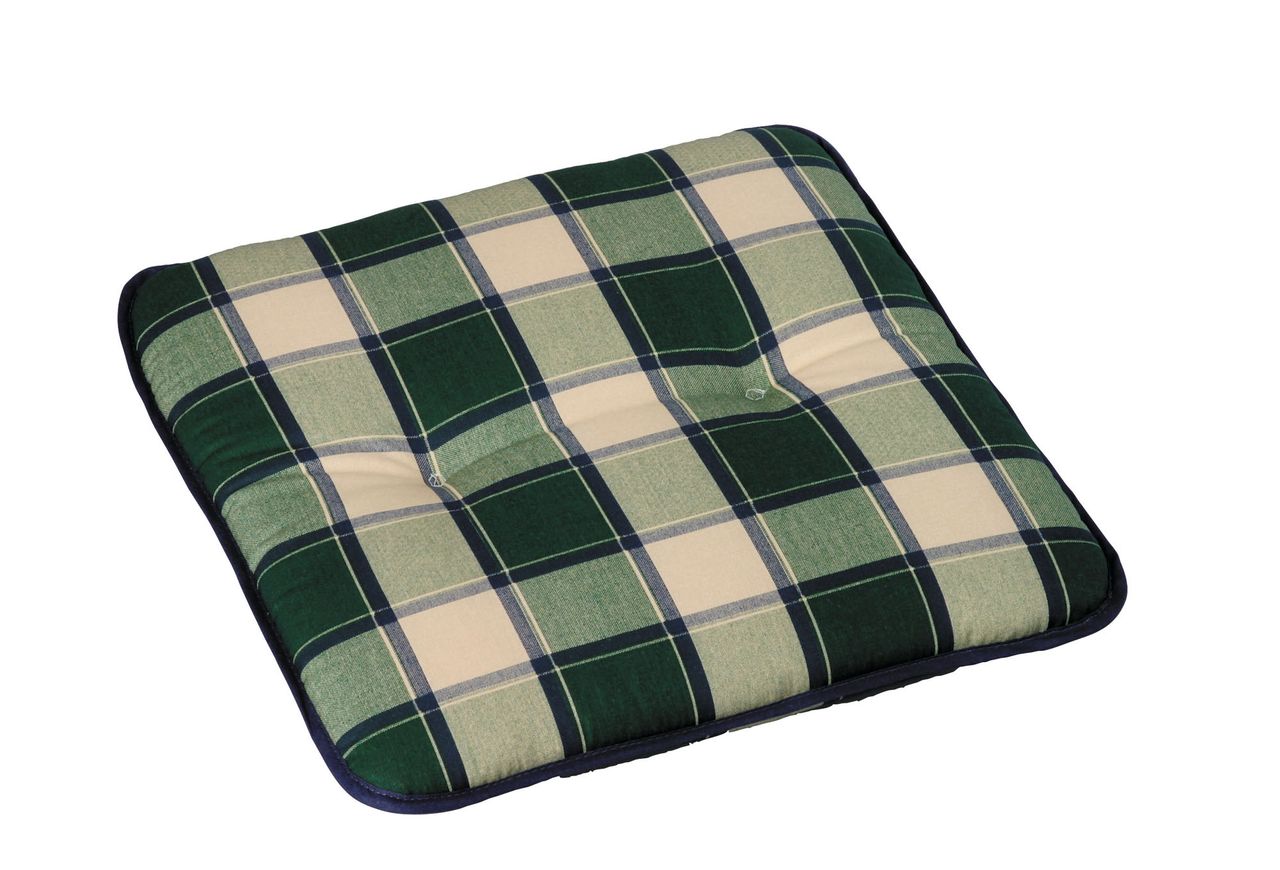BEST Sitzkissen 42x42x5cm D.0467 Biergartenstuhl