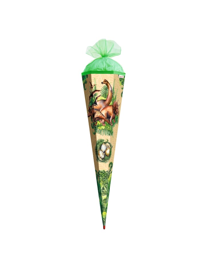 ROTH Schultüte groß Veganosaurus 85 cm in Grün günstig kaufen onesize