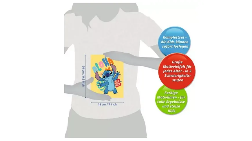 Ravensburger Beschäftigung - CreArt  Stitch - Malen nach Zahlen