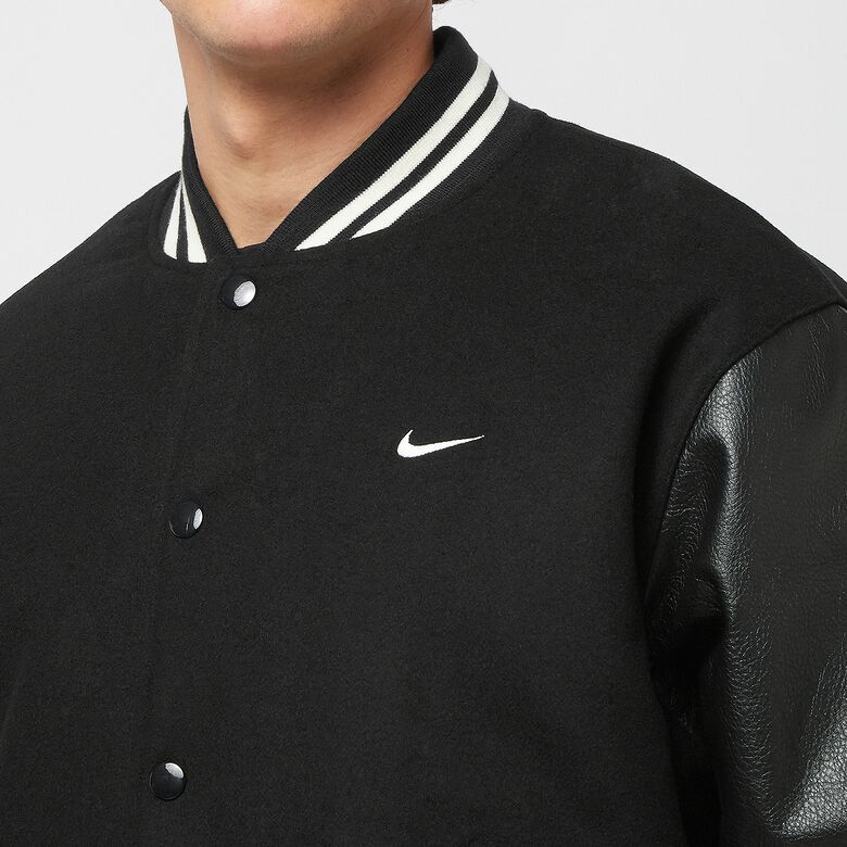 NIKE Authentics Varsity College Jacket black/white