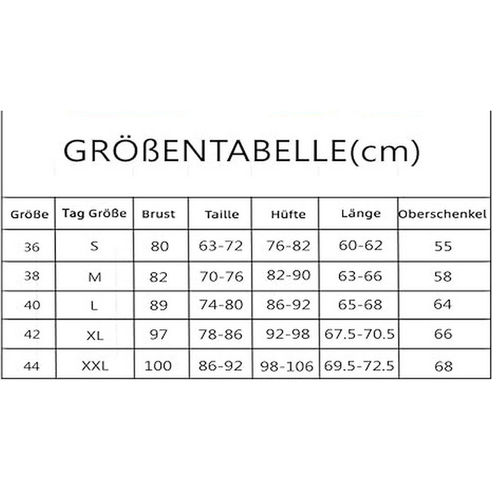 Ronner UG Bade-Shirt Badeanzug Damen Bauchweg Bikini Push up Bademode Triangel-Bikini