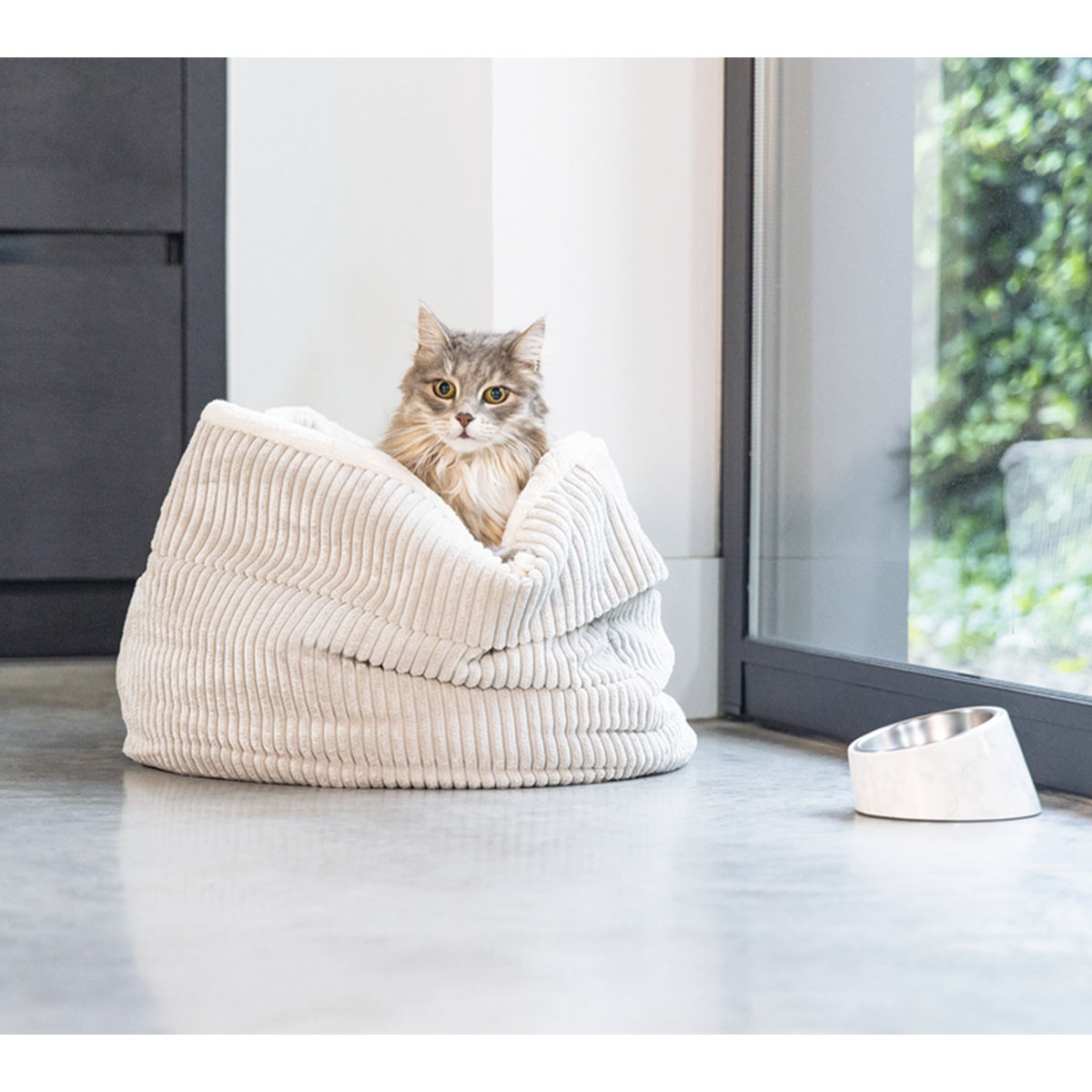Designed by Lotte Katzenkorb Ripped hellgrau kaufen