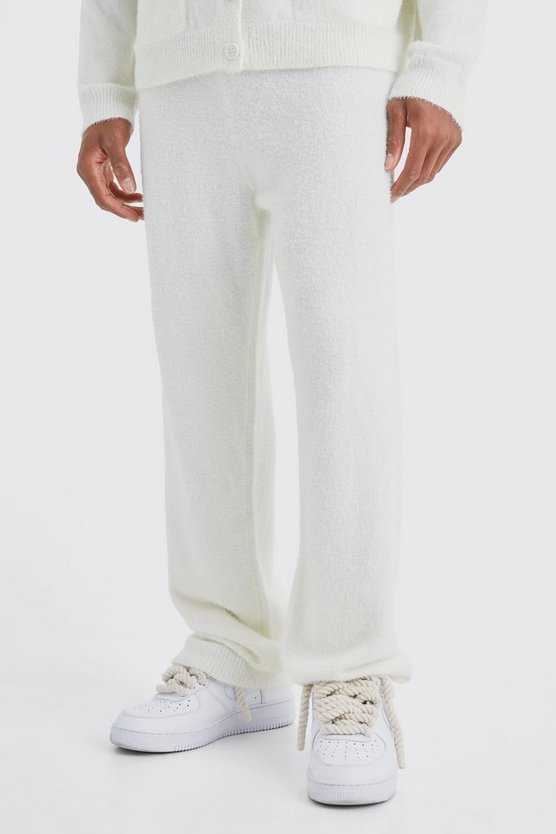 Lockere flauschige Jogginghose