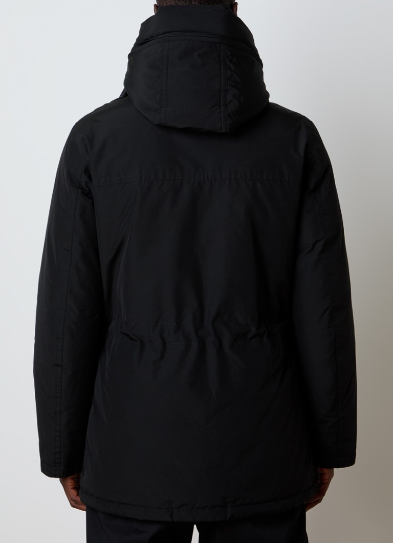 Woolrich Arctic podstavljena parka s punjenjem od perja i odvojivom kapuljačom