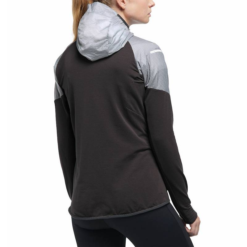 Haglöfs L.I.M Hybrid Hood Fleecejacke Damen