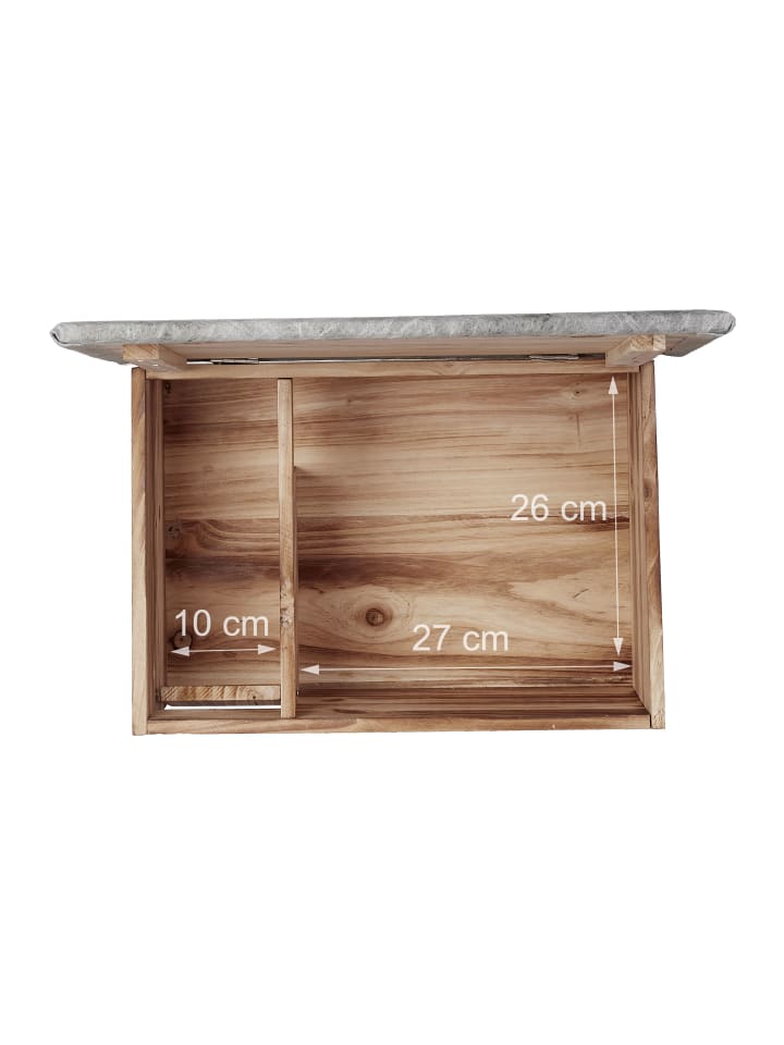 relaxdays Igelhaus Geflammt in Natur - (B)46 x (H)21 x (T)34 cm günstig kaufen onesize