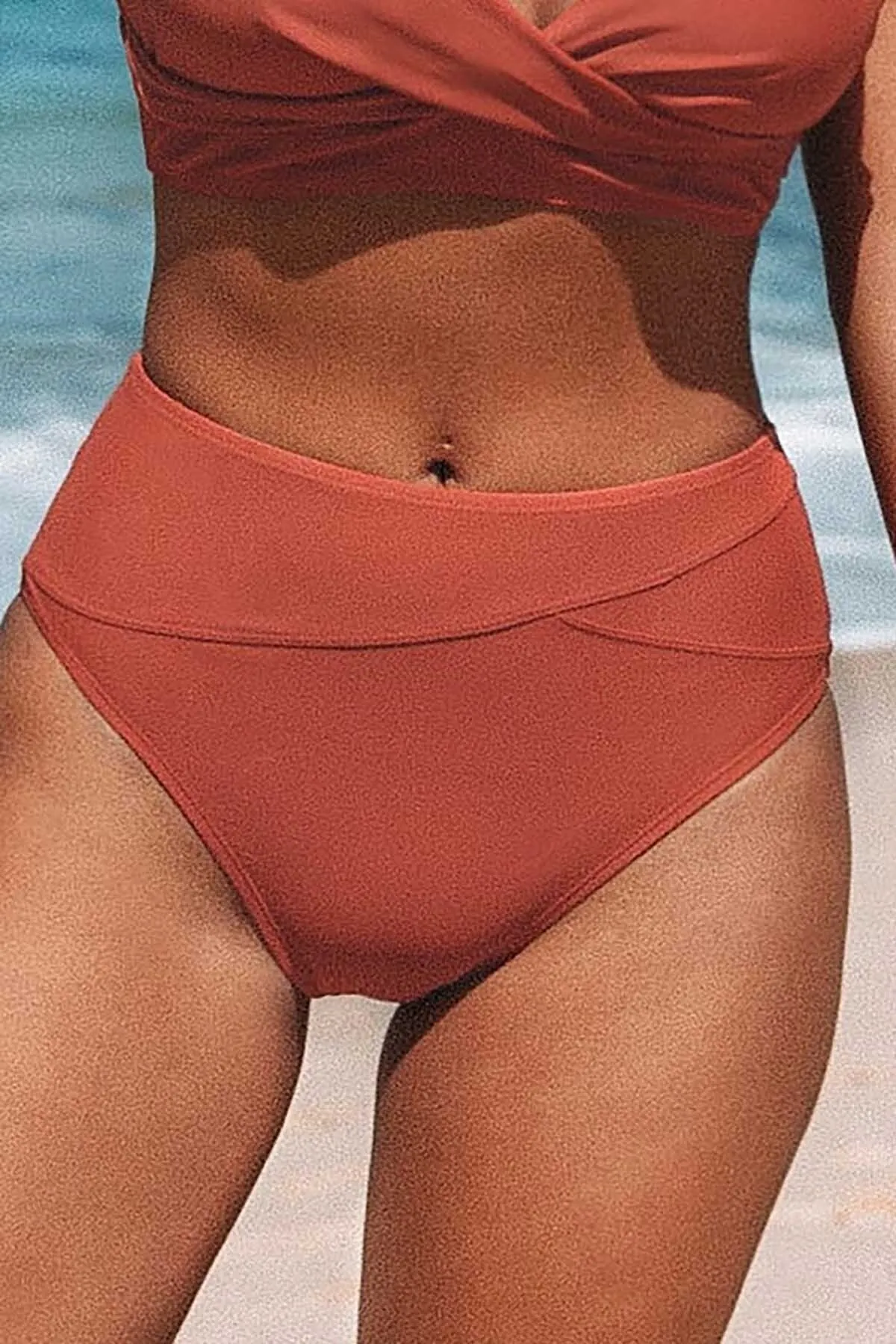 Angelsin  Bikinihose mit hoher Taille